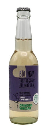 Äpple-Cranberry-dryck med äppelcidervinäger EKO 330 ml - BIOTODAY